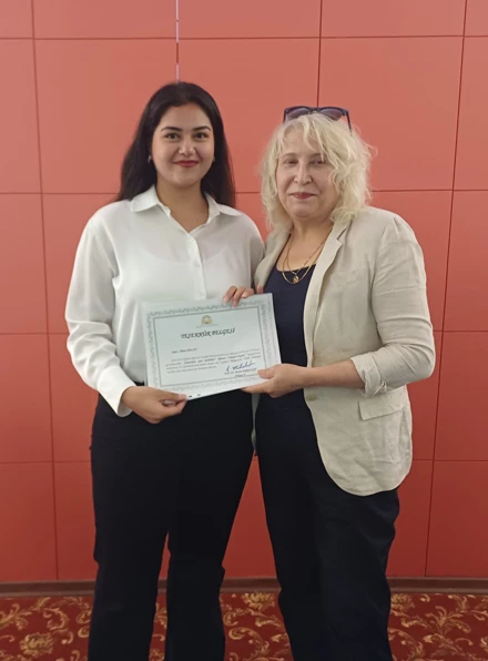 Sporcularımıza Teşekkür Belgesi Verildi